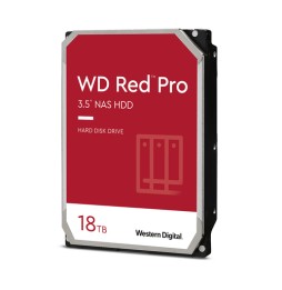 Western Digital Red Pro disco rigido interno 18 TB 7200 Giri/min 512 MB 3.5' SATA