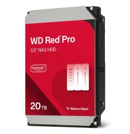 Western Digital Red Pro WD202KFGX disco rigido interno 20 TB 7200 Giri/min 512 MB 3.5' Serial ATA III