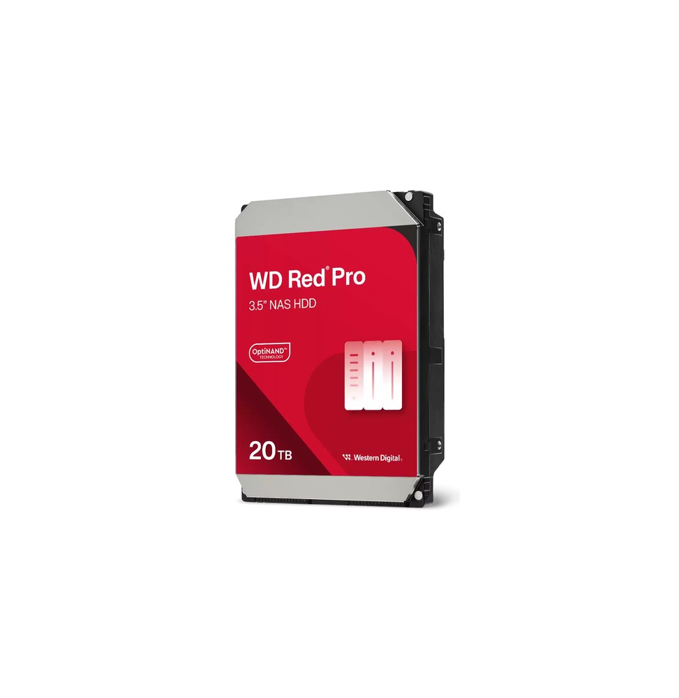 Western Digital Red Pro WD202KFGX disco rigido interno 20 TB 7200 Giri/min 512 MB 3.5' Serial ATA III