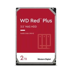 Western Digital Red Plus disco rigido interno 2 TB 5400 Giri/min 64 MB 3.5' SATA