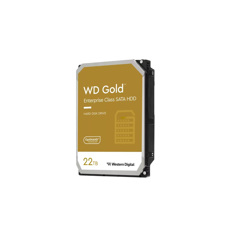 Western Digital Gold disco rigido interno 22 TB 7200 Giri/min 512 MB 3.5' Serial ATA III
