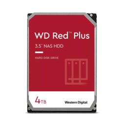 Western Digital Red Plus disco rigido interno 4 TB 5400 Giri/min 256 MB 3.5' Serial ATA III