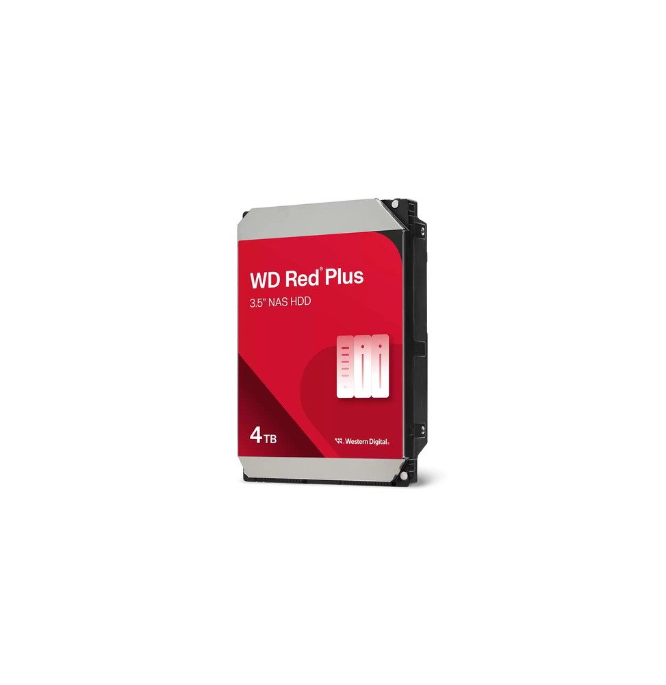 Western Digital Red Plus WD40EFZZ disco rigido interno 4 TB 5400 Giri/min 128 MB 3.5' Serial ATA III