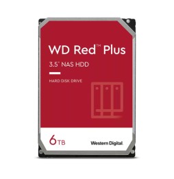 Western Digital Red Plus disco rigido interno 6 TB 5400 Giri/min 256 MB 3.5' Serial ATA III