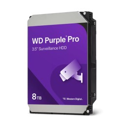 Western Digital Purple Pro Smart Video HDD 8TB disco rigido interno 7200 Giri/min 3.5' SATA