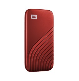 Western Digital My Passport 2 TB USB tipo-C 3.2 Gen 2 (3.1 Gen 2) Rosso