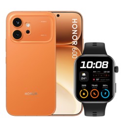 Honor HOR6005G82565O+W smartphone 16,7 cm (6.57') Doppia SIM Android 16.0 5G USB tipo-C 8 GB 256 GB 6400 mAh Arancione