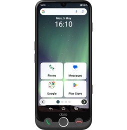 Doro Aurora A30 15,5 cm (6.1') Doppia SIM Android 14 4G USB tipo-C 6 GB 128 GB 5000 mAh Grafite