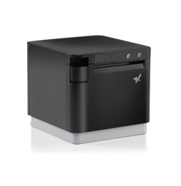Star Micronics mC-Print3, Thermal, 3in, Cutter, Ethernet (LAN), USB, CloudPRNT, Black, EU & UK, PS60C Power Supply included Con