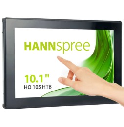 Hannspree Open Frame HO 105 HTB Pannello piatto per segnaletica digitale 25,6 cm (10.1') LCD 350 cd/m² HD Nero Touch screen