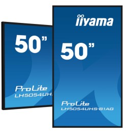 iiyama LH5054UHS-B1AG visualizzatore di messaggi Pannello piatto per segnaletica digitale 125,7 cm (49.5') LCD Wi-Fi 500 cd/m²