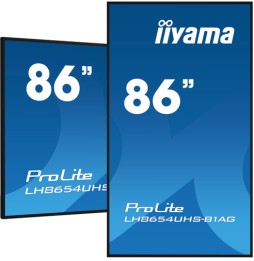 iiyama To Be Updated 2,17 m (85.6') LED Wi-Fi 4K Ultra HD Nero