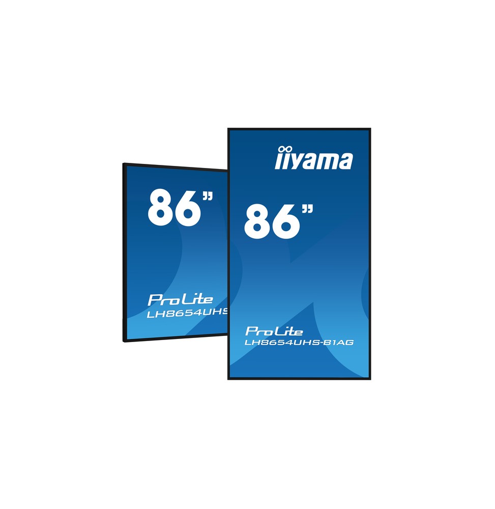 iiyama To Be Updated 2,17 m (85.6') LED Wi-Fi 4K Ultra HD Nero