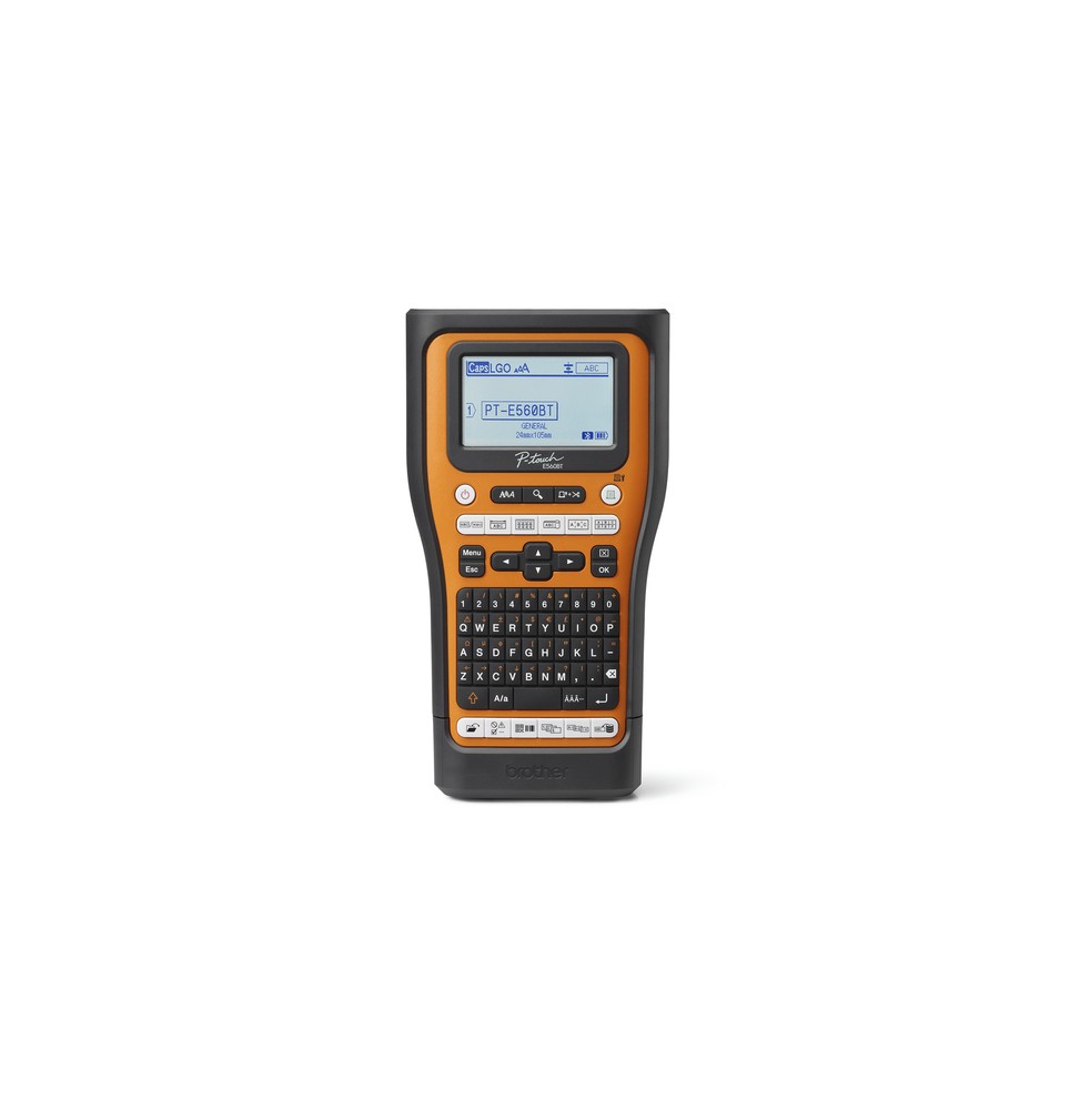Brother PT-E560BTSP stampante per etichette (CD) Trasferimento termico 180 x 180 DPI 30 mm/s Con cavo e senza cavo HSE/TZe