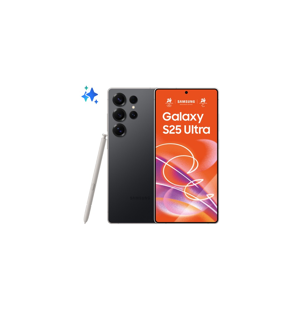 Samsung Galaxy S25 Ultra Smartphone AI, Display 6.9'' QHD+ Dynamic AMOLED 2X, Fotocamera 200MP, RAM 12GB, 1TB, 5.000 mAh,