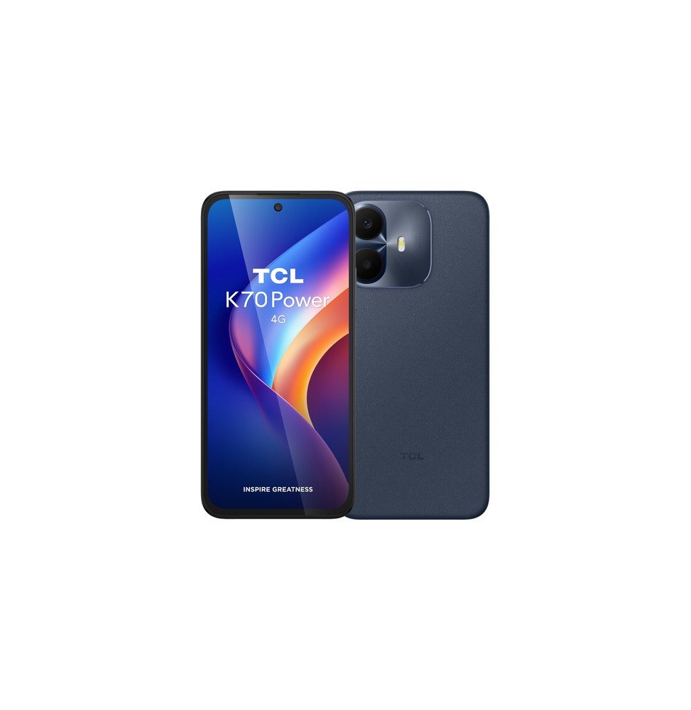 TCL K70 Power 4G 17,1 cm (6.75') Android 16.0 USB tipo-C 8 GB 256 GB 6500 mAh Blu