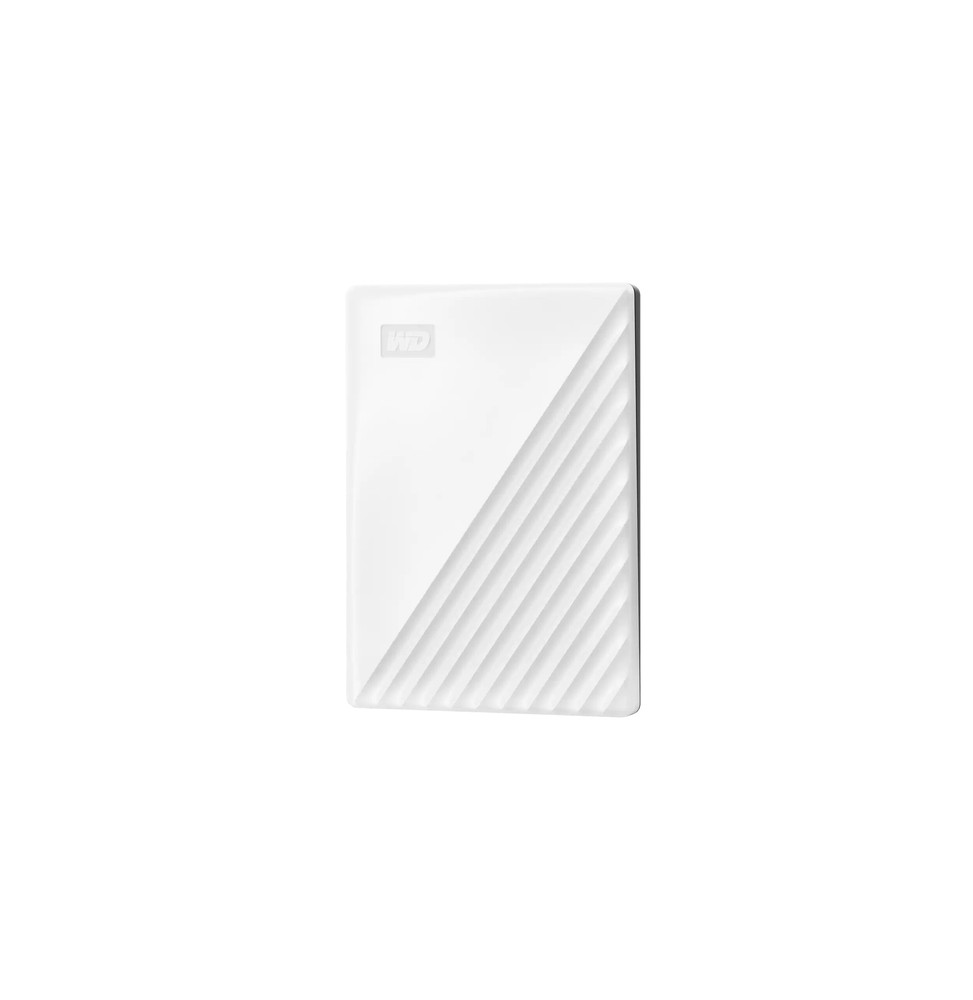Western Digital My Passport WDBYVG0020BWT-WESN disco rigido esterno 2 TB USB tipo A 2.0/3.2 Gen 1 (3.1 Gen 1) Bianco