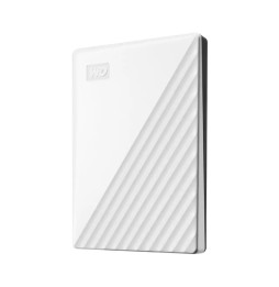 Western Digital My Passport WDBYVG0020BWT-WESN disco rigido esterno 2 TB USB tipo A 2.0/3.2 Gen 1 (3.1 Gen 1) Bianco