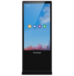 Viewsonic EP5542T visualizzatore di messaggi Design totem 139,7 cm (55') LED 450 cd/m² 4K Ultra HD Nero Touch screen Android 8.0
