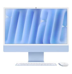 Apple iMac Apple M M4 59,7 cm (23.5') 4480 x 2520 Pixel PC All-in-one 16 GB 512 GB SSD macOS Sequoia Wi-Fi 6E (802.11ax) Blu