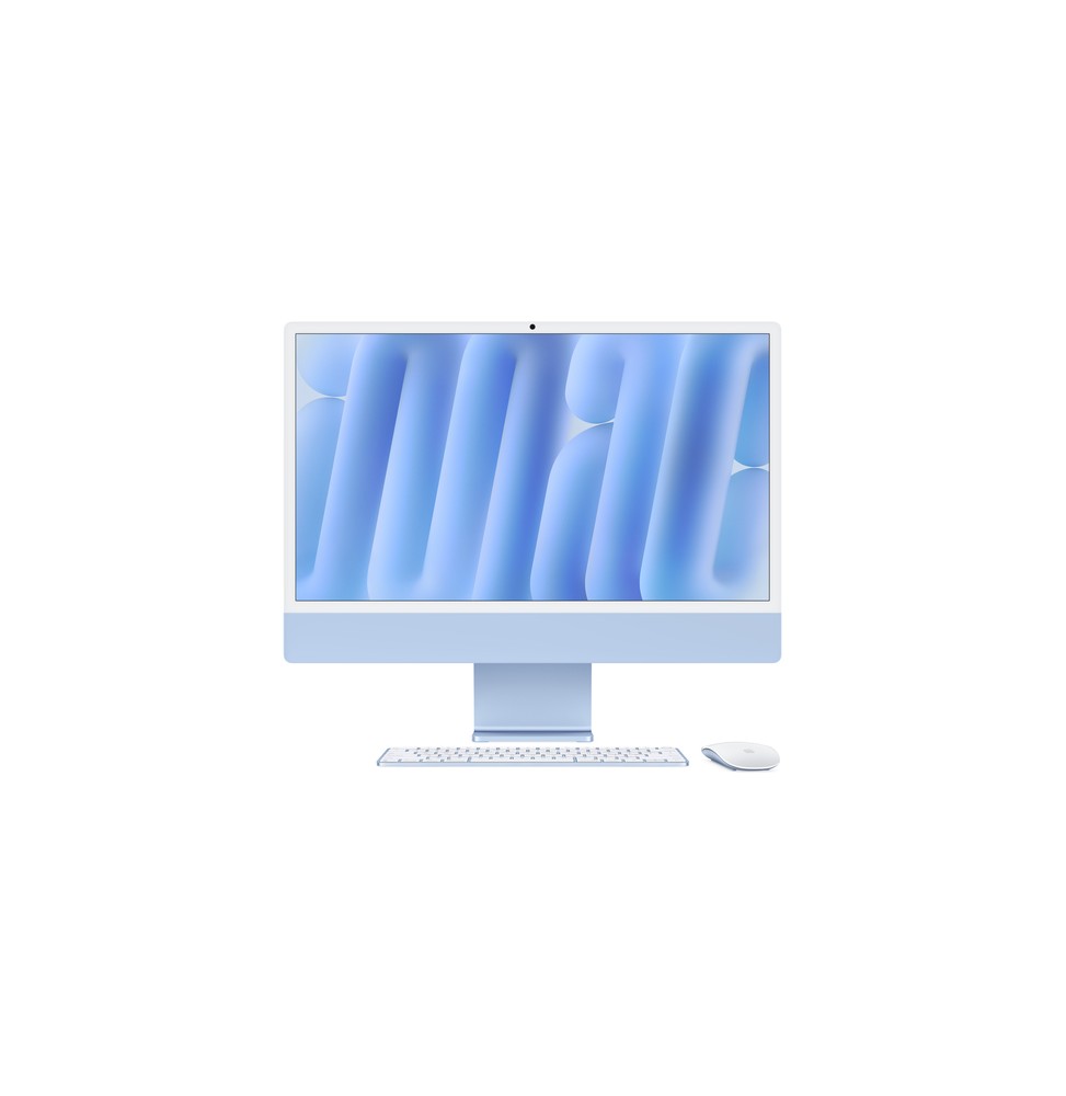 Apple iMac Apple M M4 59,7 cm (23.5') 4480 x 2520 Pixel PC All-in-one 16 GB 512 GB SSD macOS Sequoia Wi-Fi 6E (802.11ax) Blu