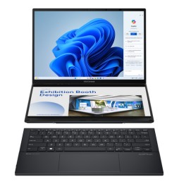 ASUS Zenbook Duo OLED UX8406MA-PZ286W Intel Core Ultra 7 155H Ibrido (2 in 1) 35,6 cm (14') Touch screen 3K 16 GB LPDDR5x-SDRAM