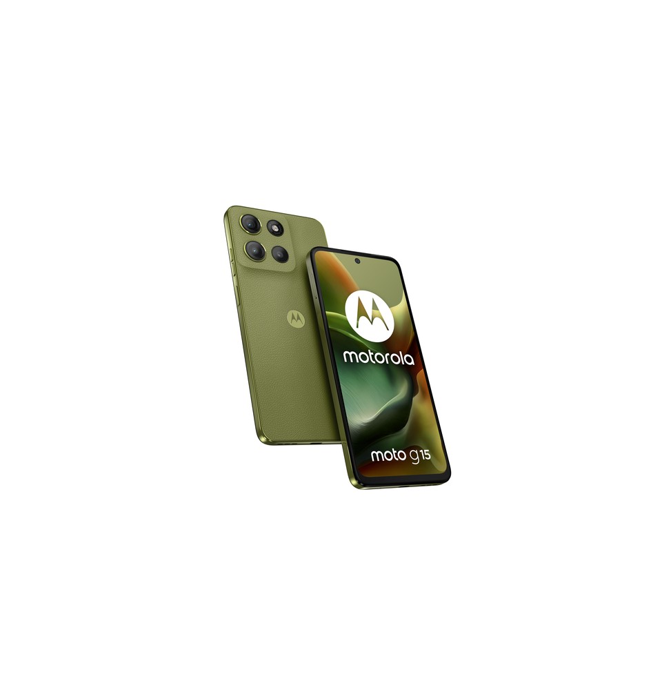 Motorola moto g15 17,1 cm (6.72') Doppia SIM Android 15 4G USB tipo-C 8 GB 128 GB 5200 mAh Verde