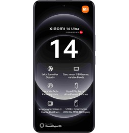 Xiaomi 14 Ultra 17,1 cm (6.73') Doppia SIM 5G USB tipo-C 16 GB 512 GB 5000 mAh Nero