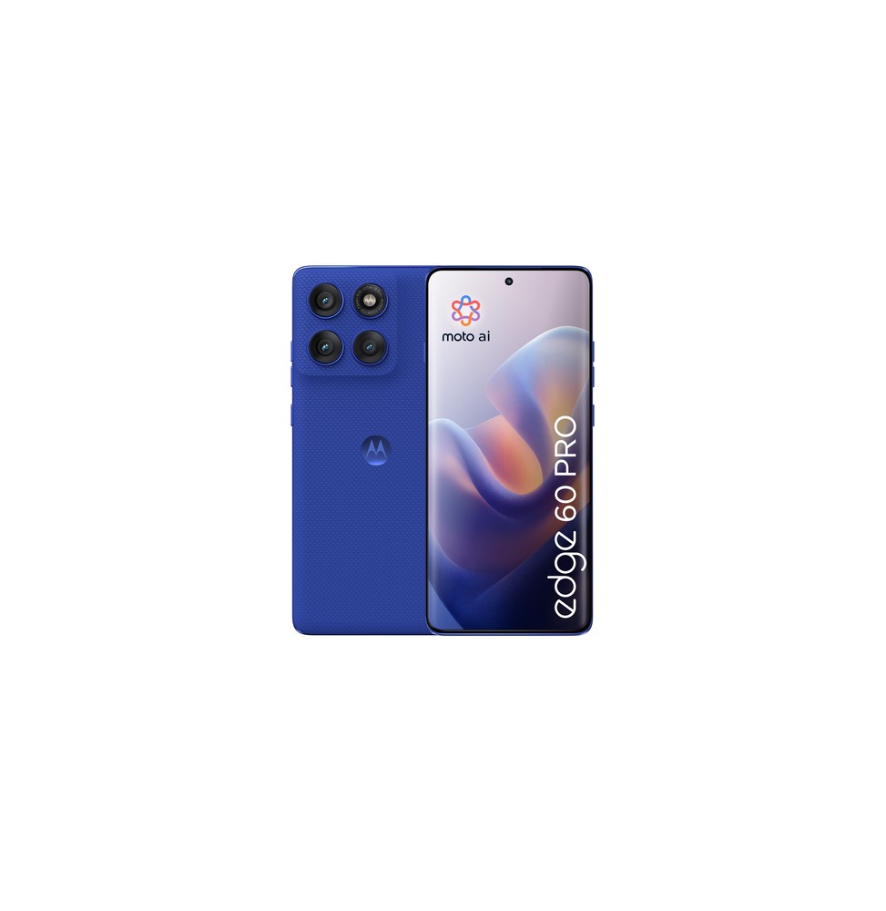 Motorola edge 60 pro con Moto AI (12/512GB, Fotocamera 50+50+10MP, selfie 50MP, Display 6.67' pOLED 120Hz, MediaTek Dimensity
