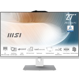 MSI Modern AM272P 1M-1095XEU Intel Core 7 150U 68,6 cm (27') 1920 x 1080 Pixel PC All-in-one 16 GB DDR5-SDRAM 1 TB SSD Wi-Fi 6E
