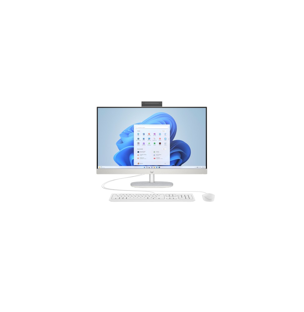 HP 27 inch All-in-One 27-cr1019nl PC Intel Core Ultra 7 155U 68,6 cm (27') 1920 x 1080 Pixel 16 GB DDR5-SDRAM 512 GB SSD