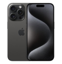 Forza Refurbished iPhone 15 Pro 15,5 cm (6.1') Doppia SIM iOS 17 5G USB tipo-C 128 GB Titanio, Nero Rinnovato