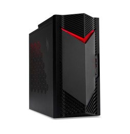 Acer NITRO 50 N50-660 Intel Core Ultra 7 265F 16 GB DDR5-SDRAM 1 TB SSD Windows 11 Pro Education Desktop PC Nero, Rosso