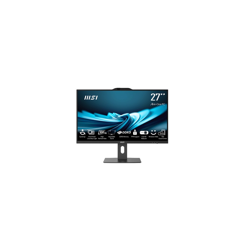 MSI Pro AP272P 14M-495EU Intel® Core™ i7 i7-14700 68,6 cm (27') 1920 x 1080 Pixel PC All-in-one 16 GB DDR5-SDRAM 1 TB SSD