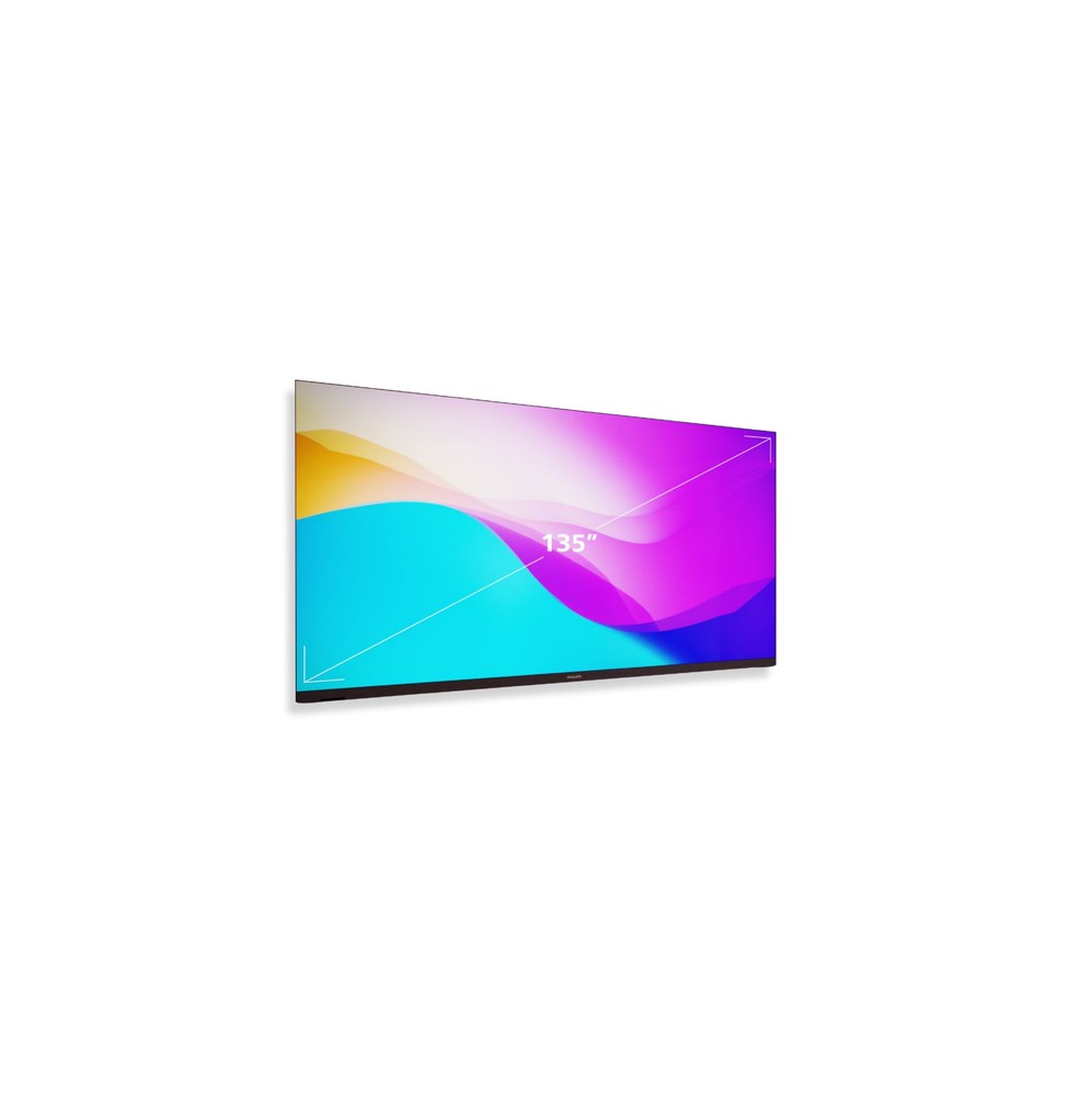 Philips Unite LED 5000 Pannello piatto per segnaletica digitale 3,43 m (135') 600 cd/m² Full HD Nero Processore integrato