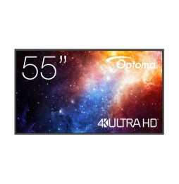 Optoma N3551K Pannello piatto per segnaletica digitale 139,7 cm (55') LED Wi-Fi 450 cd/m² 4K Ultra HD Nero Android 11 24/7