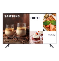 Samsung BE55C-H Pannello piatto per segnaletica digitale 139,7 cm (55') LED Wi-Fi 4K Ultra HD Nero Processore integrato Tizen