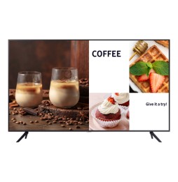 Samsung BE55C-H Pannello piatto per segnaletica digitale 139,7 cm (55') LED Wi-Fi 4K Ultra HD Nero Processore integrato Tizen