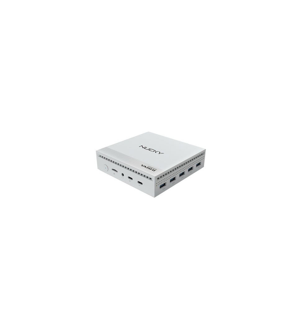 YASHI NY290 PC/stazione di lavoro Intel® N N100 8 GB DDR4-SDRAM 256 GB SSD Windows 11 Pro Mini PC Bianco
