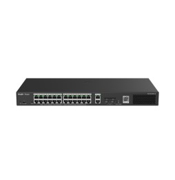 Ruijie Networks RG-ES228GS-P switch di rete Gestito Gigabit Ethernet (10/100/1000) Supporto Power over Ethernet (PoE) Nero