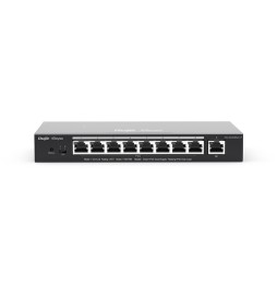 Ruijie Networks RG-ES209GC-P switch di rete Gestito Gigabit Ethernet (10/100/1000) Supporto Power over Ethernet (PoE) Nero
