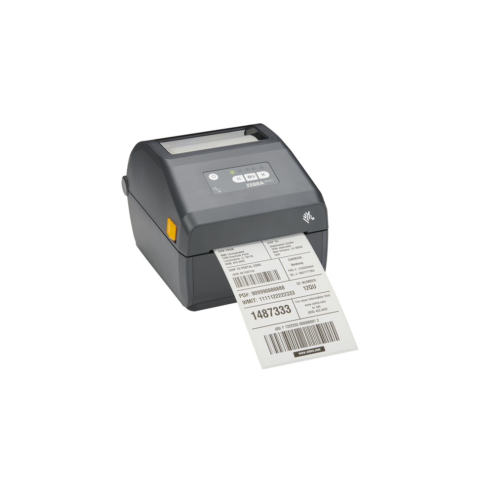 Zebra ZD421 stampante per etichette (CD) Trasferimento termico 300 x 300 DPI 305 mm/s Con cavo e senza cavo Collegamento