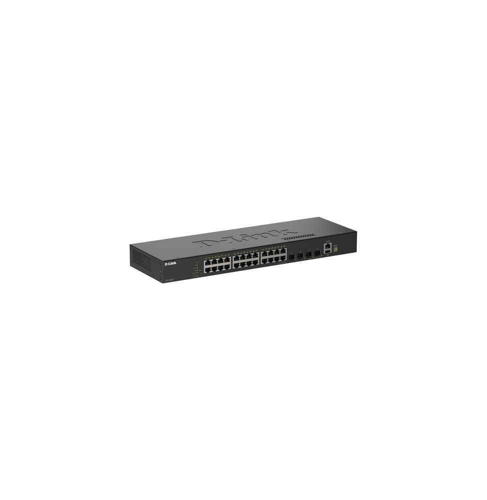 D-Link DGS-1530-28/E switch di rete Gestito L2 Gigabit Ethernet (10/100/1000) Nero