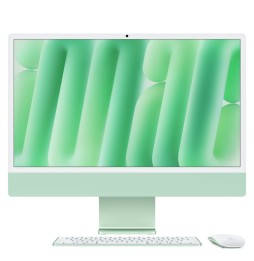 Apple iMac 24'Retina Display 4,5K, Chip M4 con CPU 10‑core, GPU 10‑core, 16GB, 512GB SSD, Verde