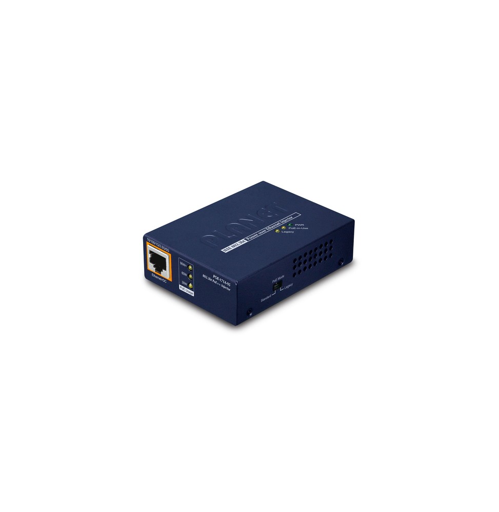 PLANET POE-171A-95 switch di rete Gigabit Ethernet (10/100/1000) Supporto Power over Ethernet (PoE) Blu