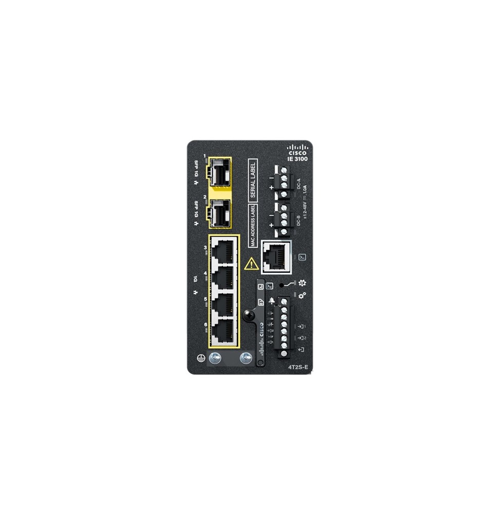Cisco Catalyst IE3100 Gestito L2 Gigabit Ethernet (10/100/1000) Nero