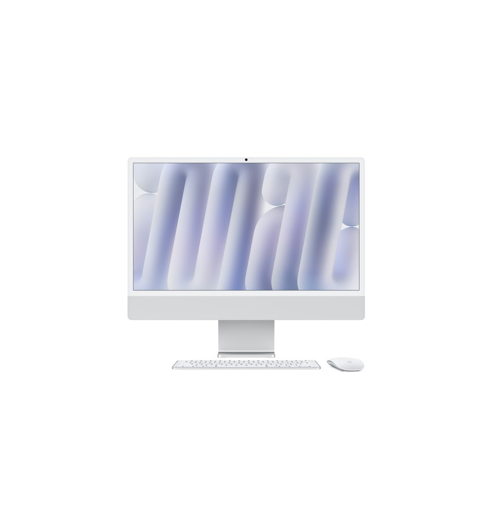 Apple iMac Apple M M4 59,7 cm (23.5') 4480 x 2520 Pixel PC All-in-one 16 GB 512 GB SSD macOS Sequoia Wi-Fi 6E (802.11ax) Argento
