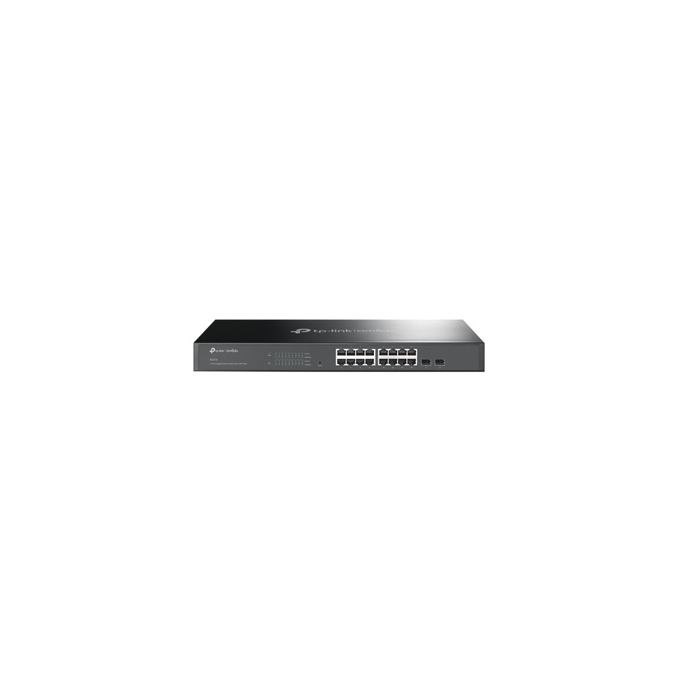 TP-Link Omada SG2218 switch di rete Gestito L2/L2+ Gigabit Ethernet (10/100/1000) 1U Nero