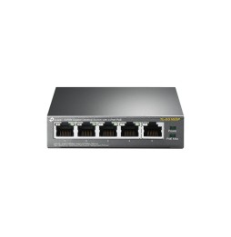 TP-Link TL-SG1005P Non gestito Gigabit Ethernet (10/100/1000) Supporto Power over Ethernet (PoE) Nero