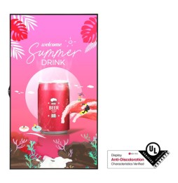 LG 55XS4P visualizzatore di messaggi Pannello piatto per segnaletica digitale 139,7 cm (55') LED 4000 cd/m² Full HD Nero WebOS